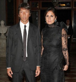Pier Paolo Piccioli and Maria Grazia Chiuri